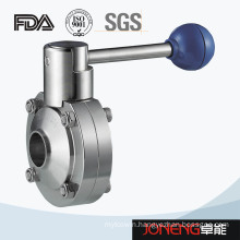 Stainless Steel Sanitary Welded Butterfly Valve with Short End (JN-BV5001)